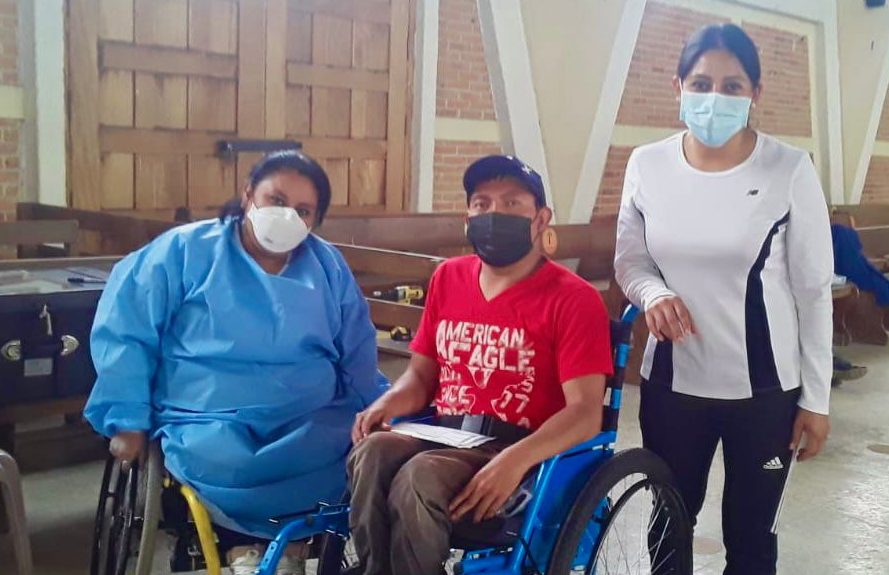 SOSEP apoya a personas con discapacidad en Totonicapán