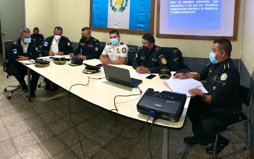 Nuevas autoridades de la PNC de Totonicapán aumentarán acciones para prevenir y combatir el delito