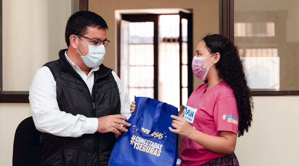 Conectadas y Seguras, la campaña que Plan Internacional promueve en Alta Verapaz