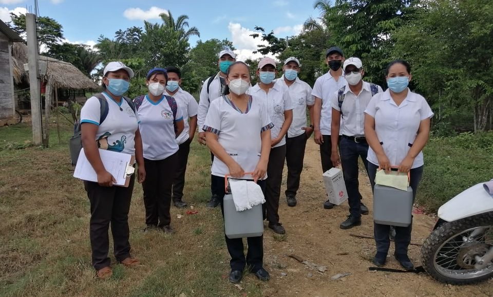 Salud intensifica vacunación contra el coronavirus en el suroccidente de Petén