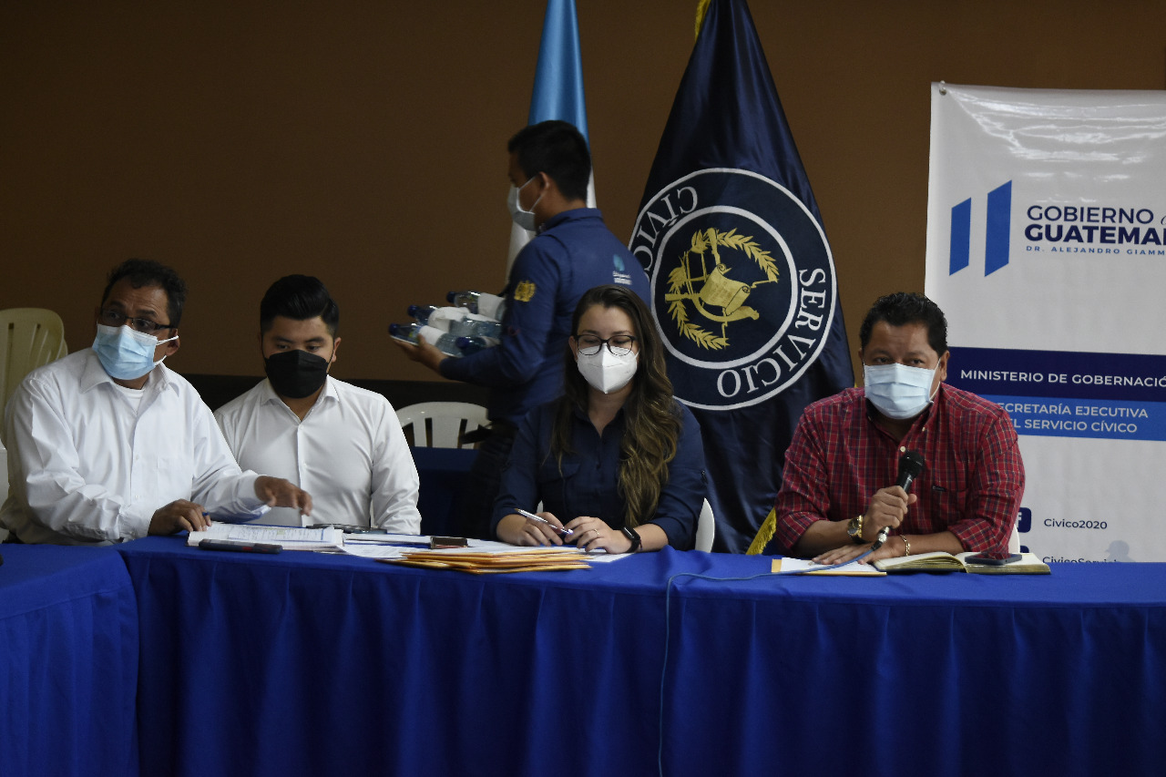 Presentan avances en el plan de Servicio Cívico en Escuintla