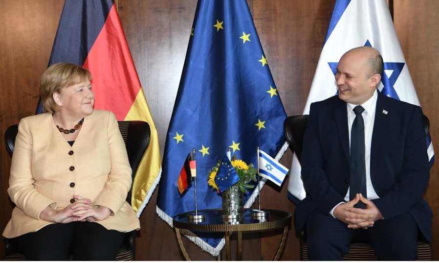 Merkel alaba la fortaleza de las relaciones con Israel en su última visita