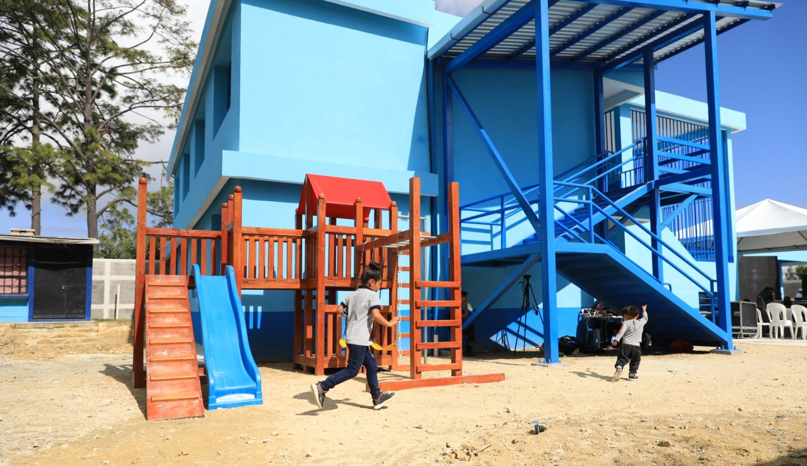 Inauguran escuela en caserío San Antonio, Cuilco, Huehuetenango