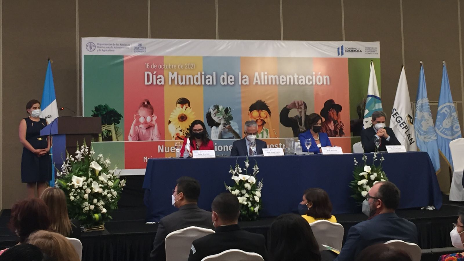 Firman Marco de Programación de la FAO en Guatemala, en conmemoración del Día Mundial de la Alimentación