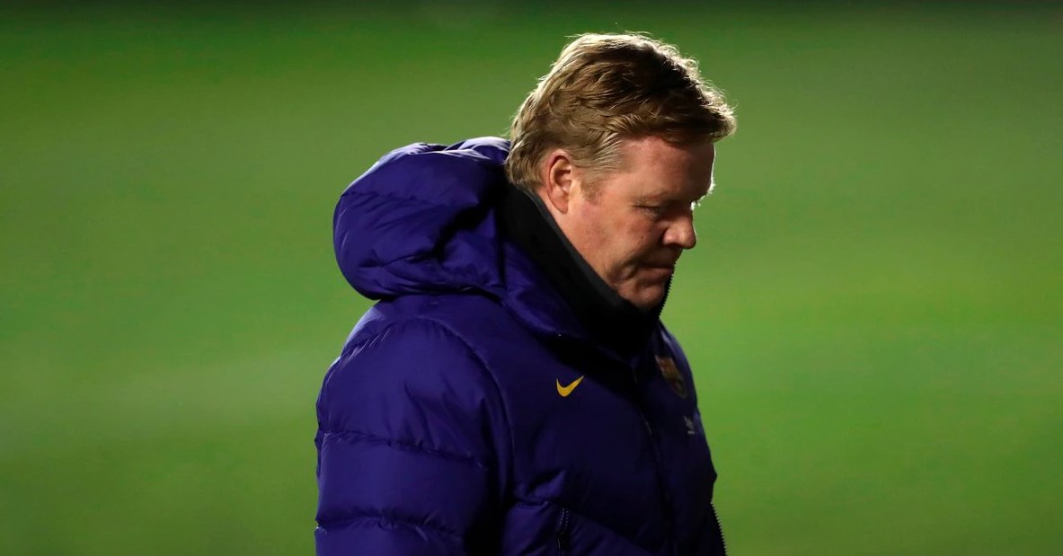 Ronald Koeman es destituido como técnico del F. C. Barcelona