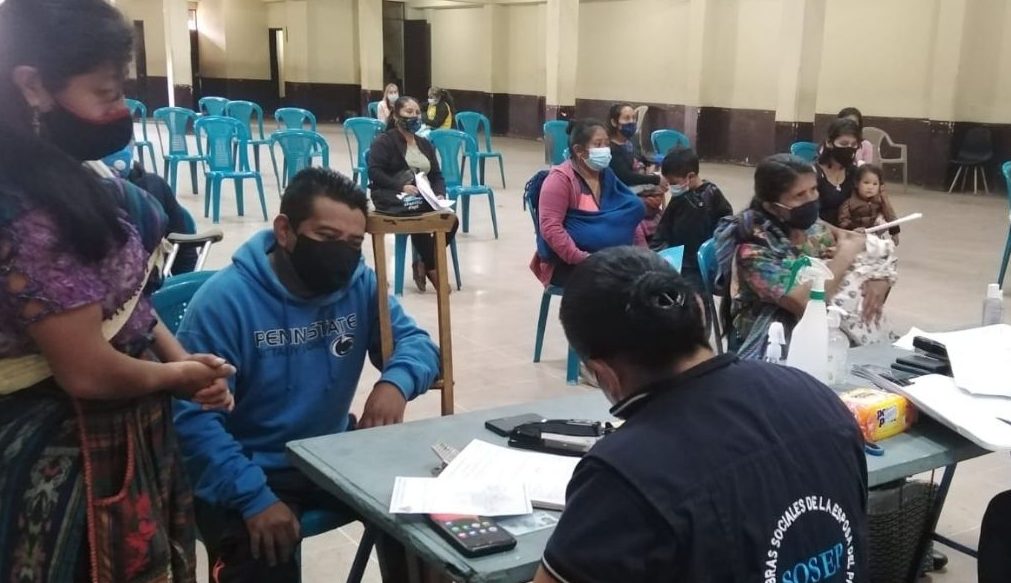 SOSEP apoya a población de escasos recursos de San Pedro Sacatepéquez