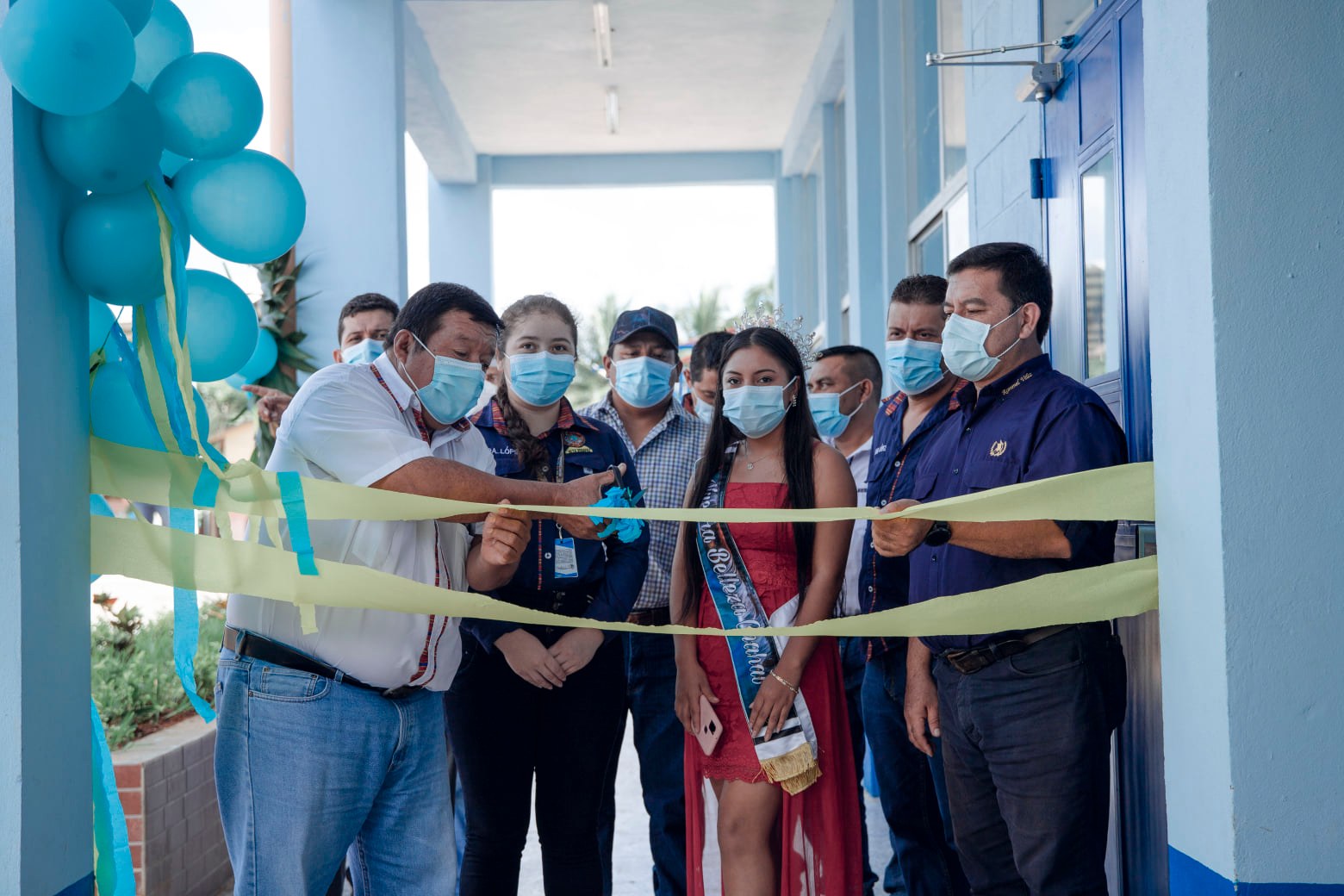 Inauguran la ampliación de escuela en Alta Verapaz