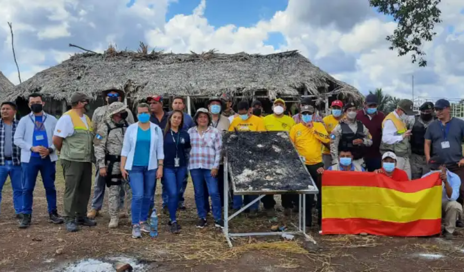 Efectúan capacitación contra incendios en Petén