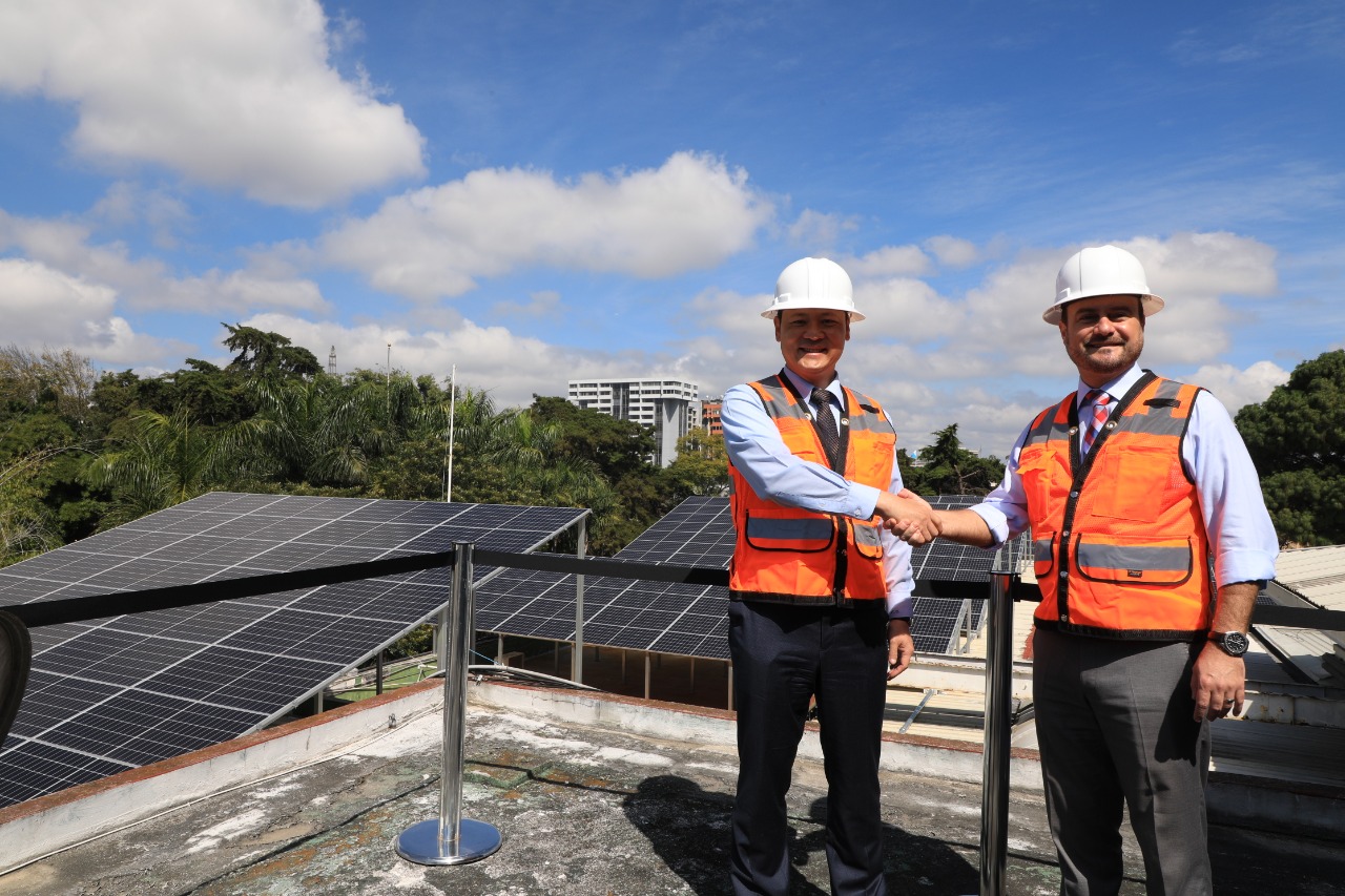 Minex inaugura sistema de energía fotovoltaica con apoyo de Taiwán