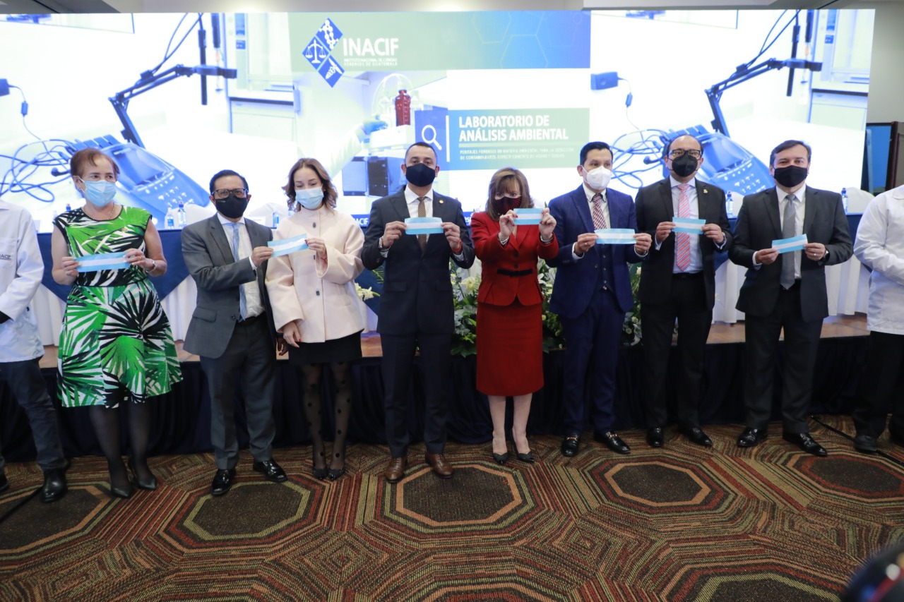 Guatemala cuenta con un Laboratorio de Análisis Ambiental Forense.