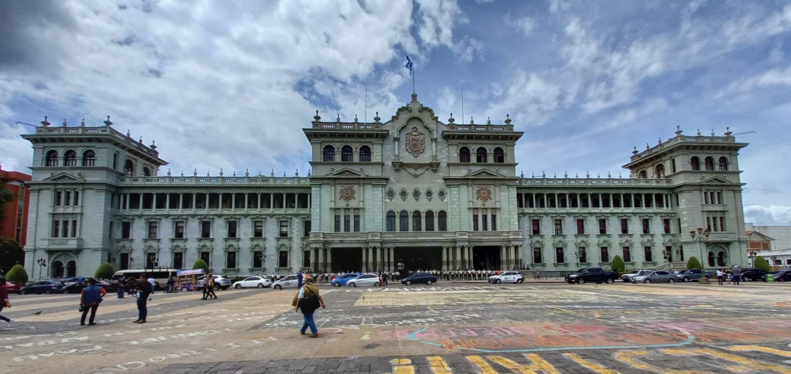 Patio del ala oriente del primer piso del Palacio Nacional es denominado “Patio de la Vida”