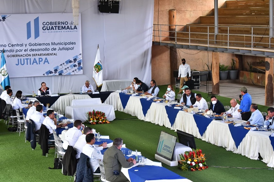 Gira presidencial: Jutiapa alcanza 84 % de eficiencia en ejecución de proyectos