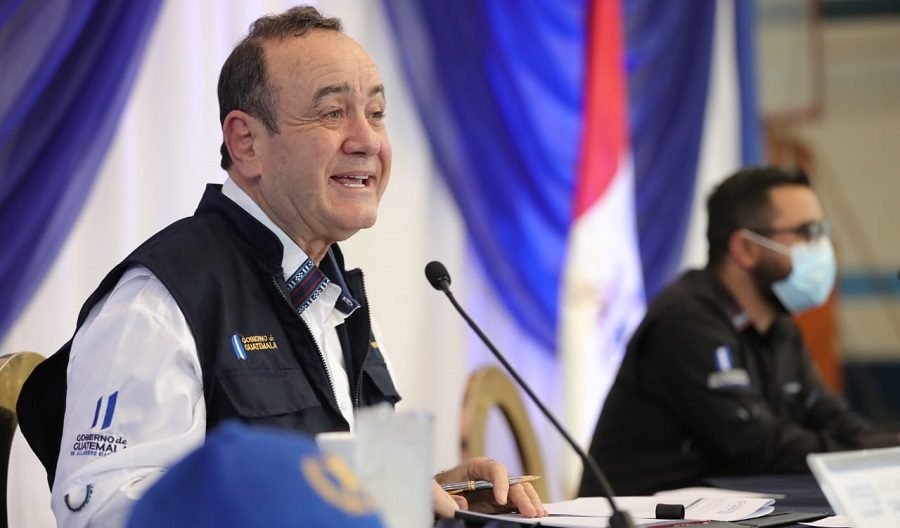 Presidente Alejandro Giammattei