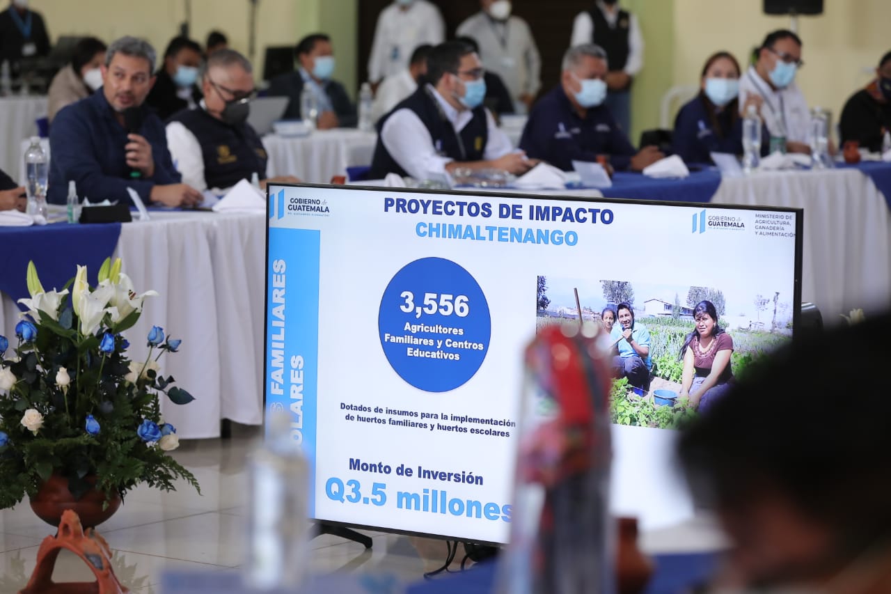Presentan resultados de proyectos de desarrollo en Chimaltenango