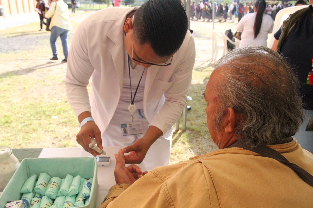 Promueven la prevención de la diabetes a través de pruebas de glucosa.