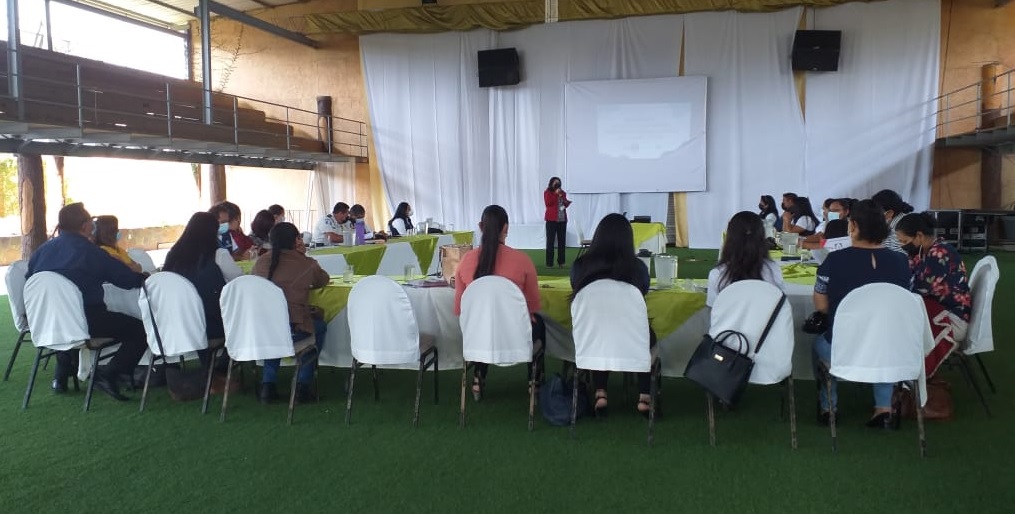 Autoridades de Jutiapa socializan plan para prevenir la violencia contra la mujer
