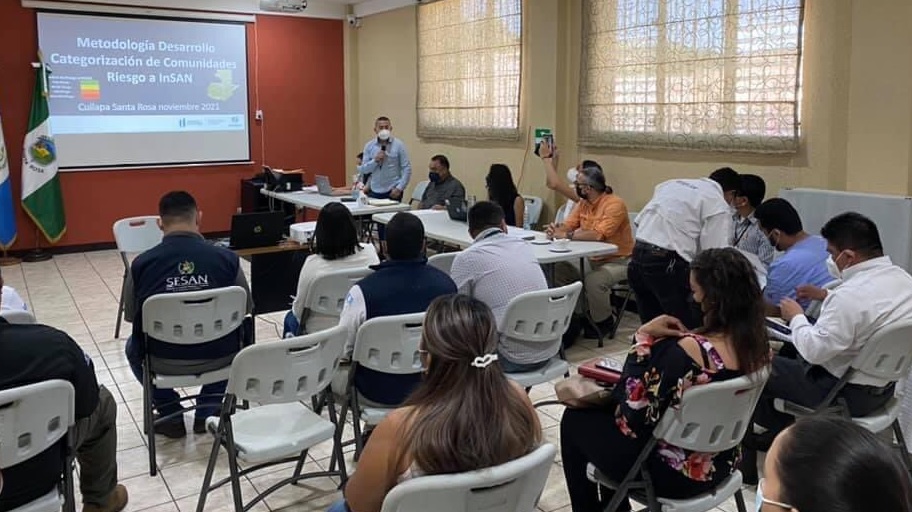 Codesan de Santa Rosa trabaja en categorización de comunidades en riesgo de inseguridad alimentaria