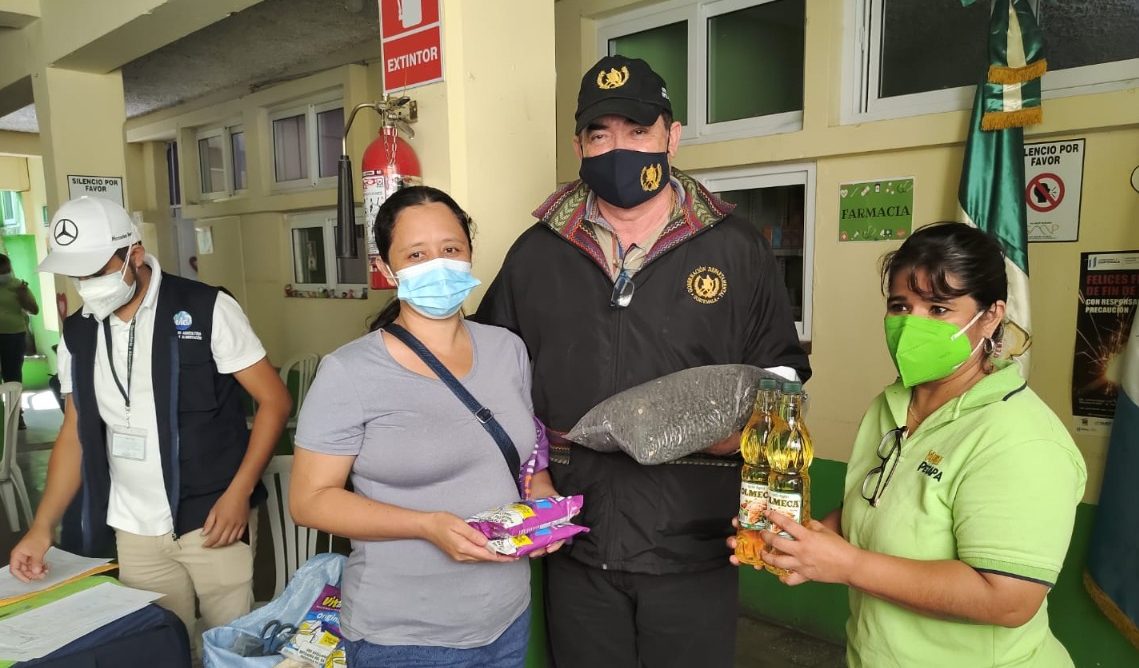 Entrega de Alimentos refuerza lucha contra la desnutrición en San Miguel Petapa, Villa Nueva y Mixco