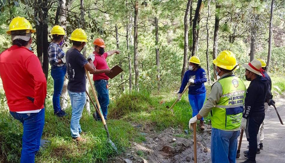 Brigada de Respuesta de Incendios Forestales de Momostenango se prepara para atender incidentes