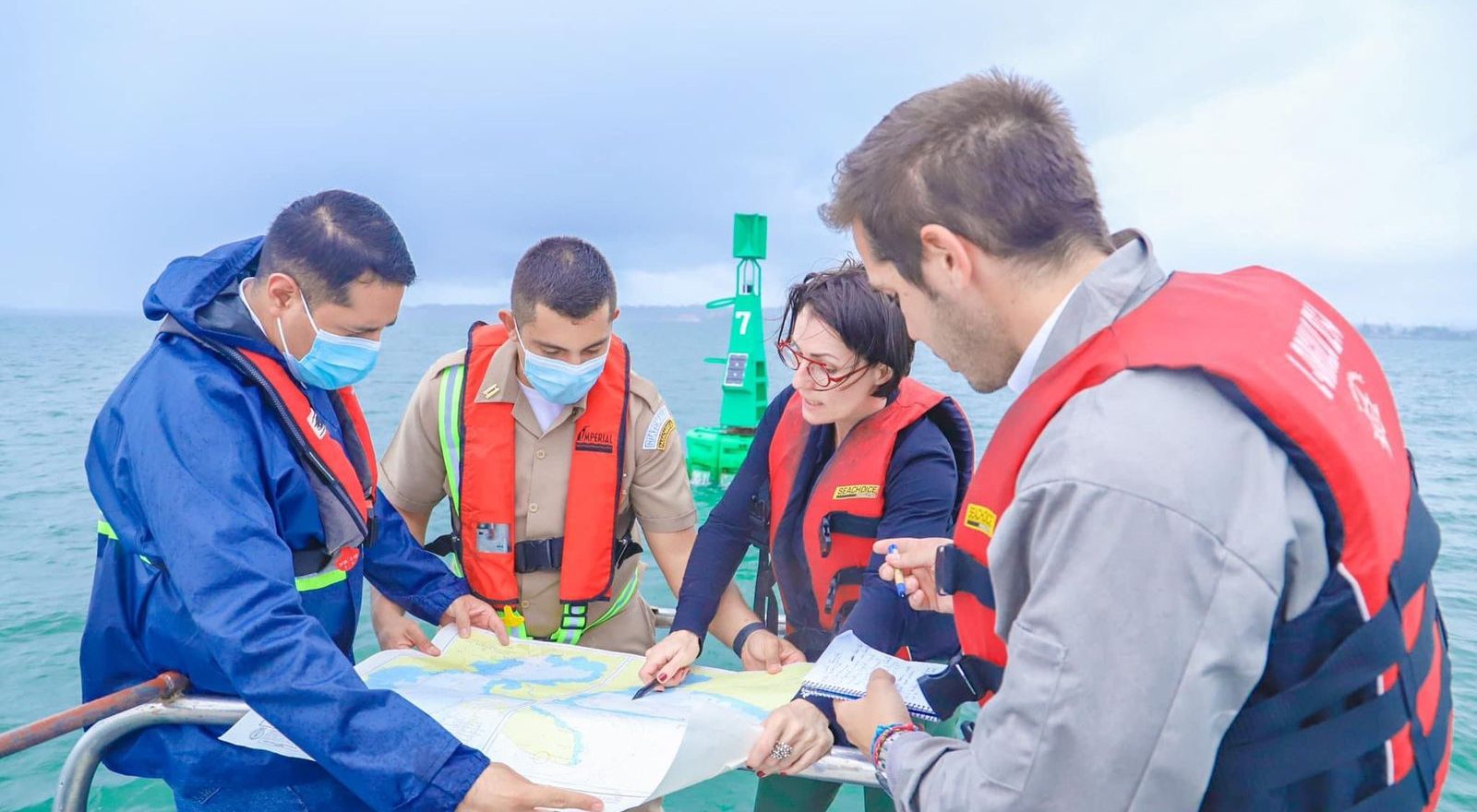 Verifican cumplimiento de la Empornac en materia de señalización marítima