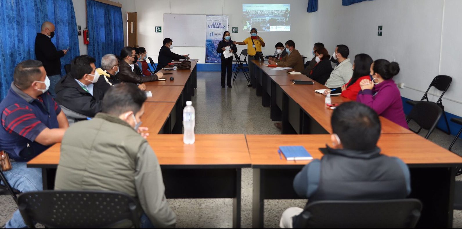 Alta Verapaz presenta actualización del Sistema Único de Información sobre Conflictos