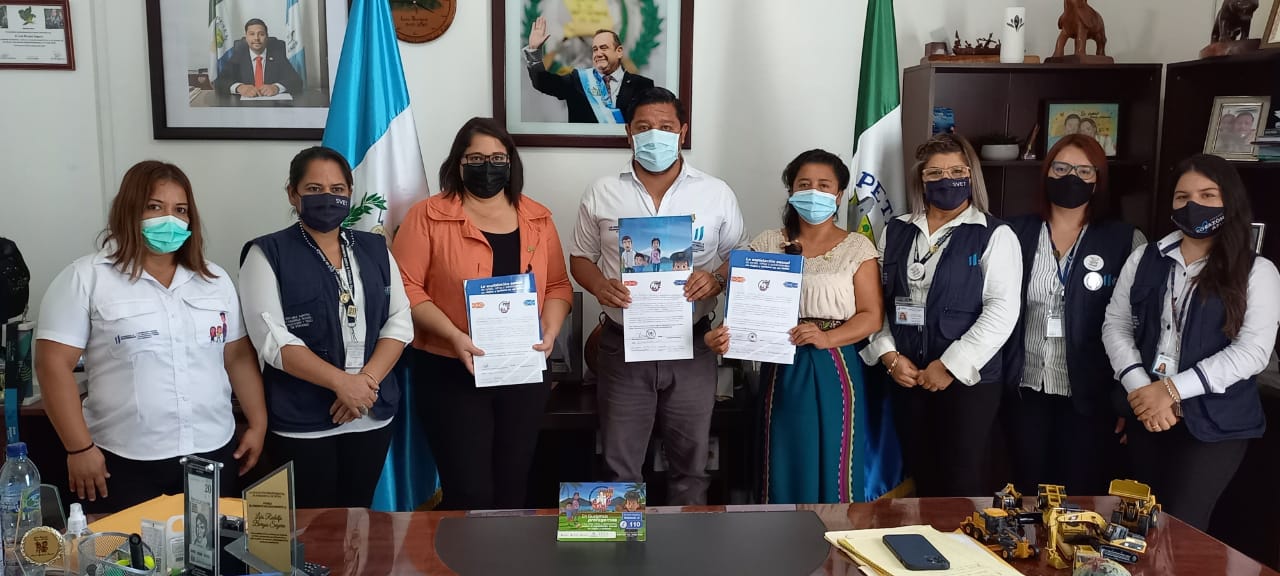 SVET reconoce labor de autoridades a favor de la población vulnerable de Petén