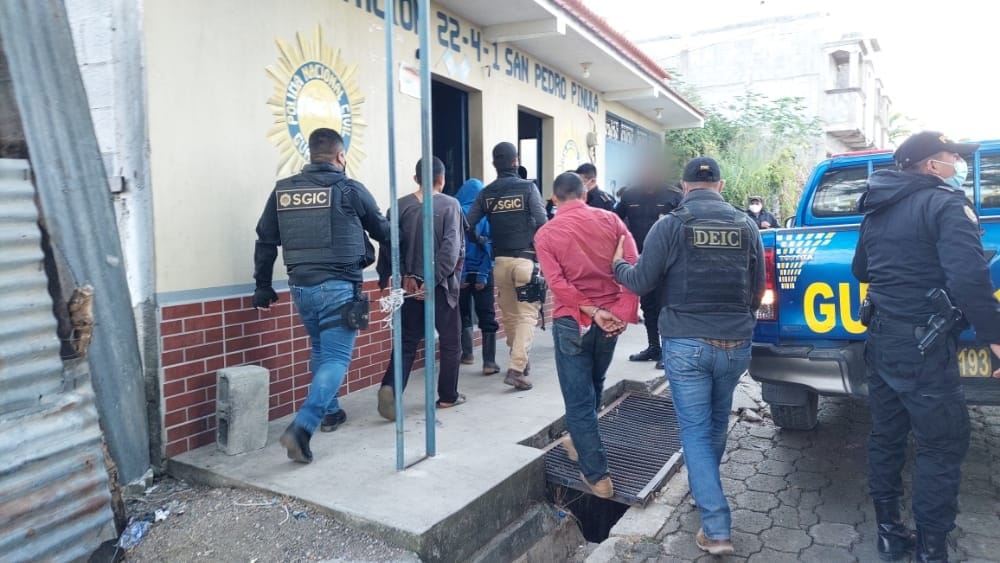 PNC desarticula estructura criminal dedicada a delitos de asesinato en Jalapa