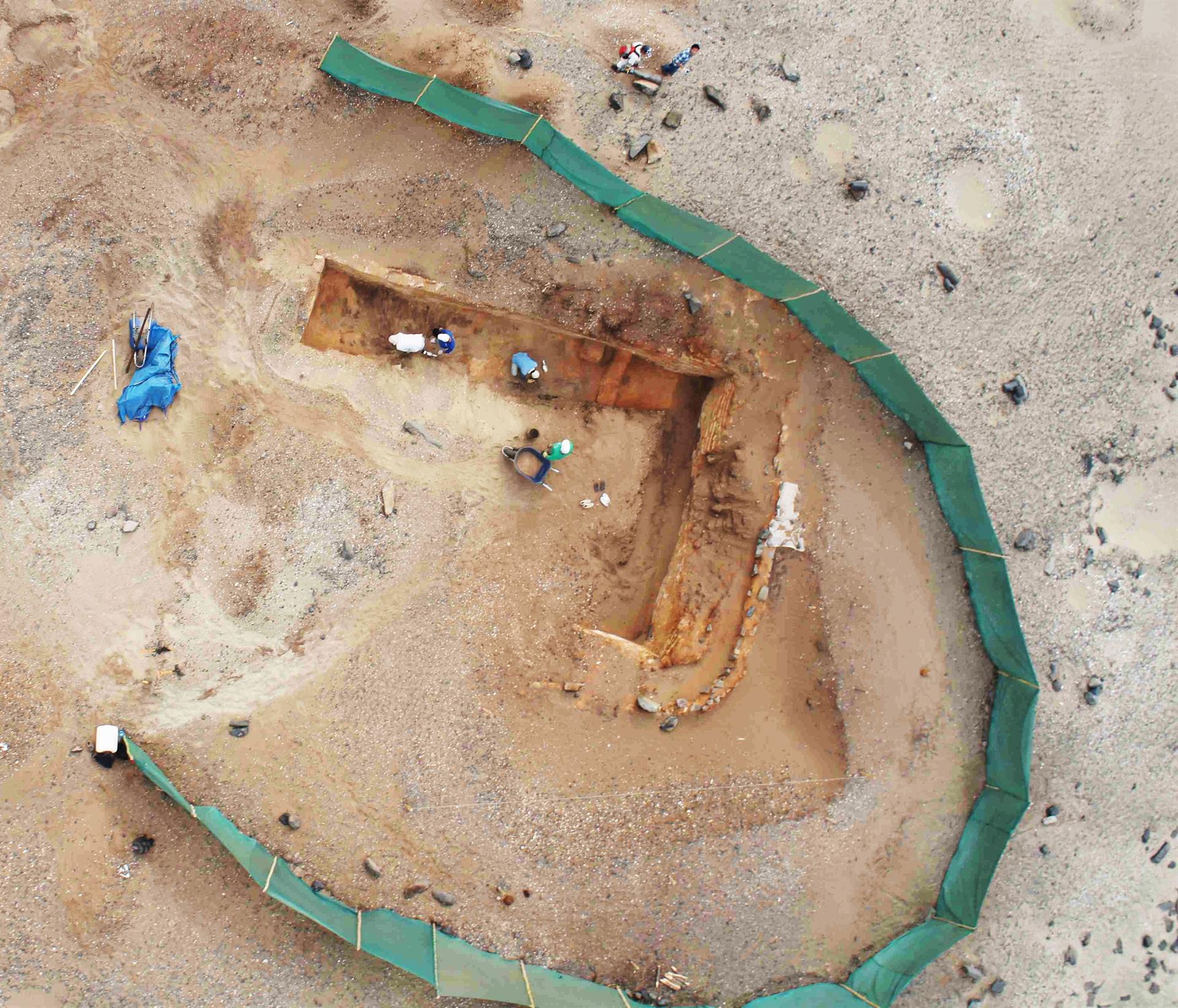 La construcción de adobe más antigua de América emerge en Perú con 5 mil 500 años