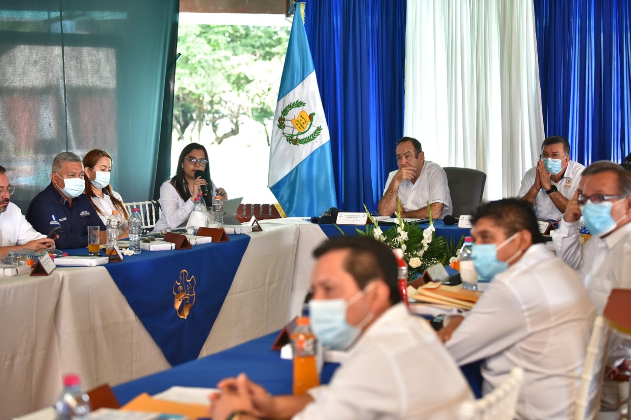 Gira presidencial: Retalhuleu ocupa el segundo lugar en ejecución presupuestaria