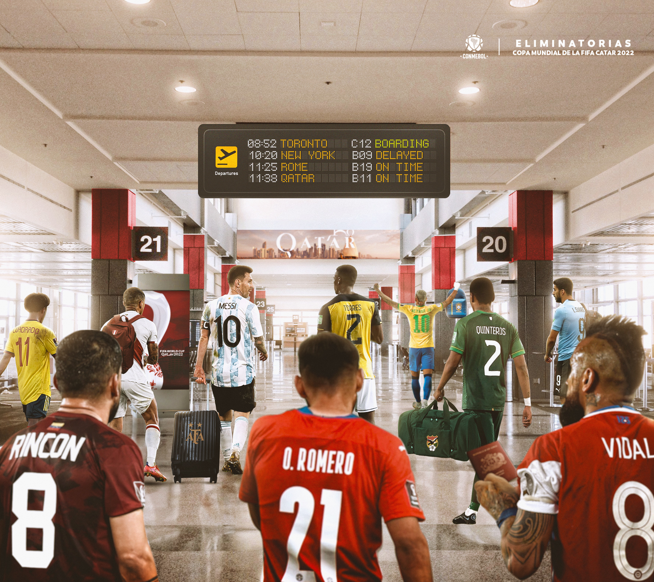 Rumbo a Catar 2022: Conmebol, lista para escribir otro libro de grandes historias