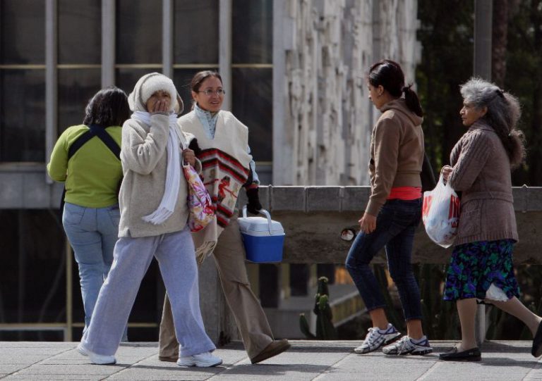 Condiciones de frío continuarán en los próximos días