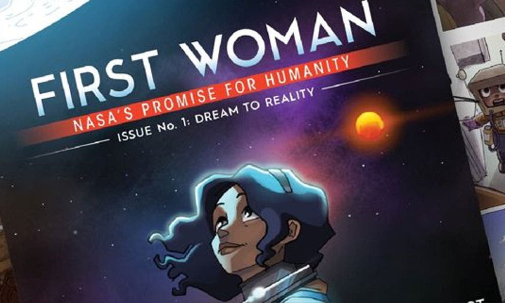 El cómic de la NASA con la primera hispana en pisar la Luna, ahora en español