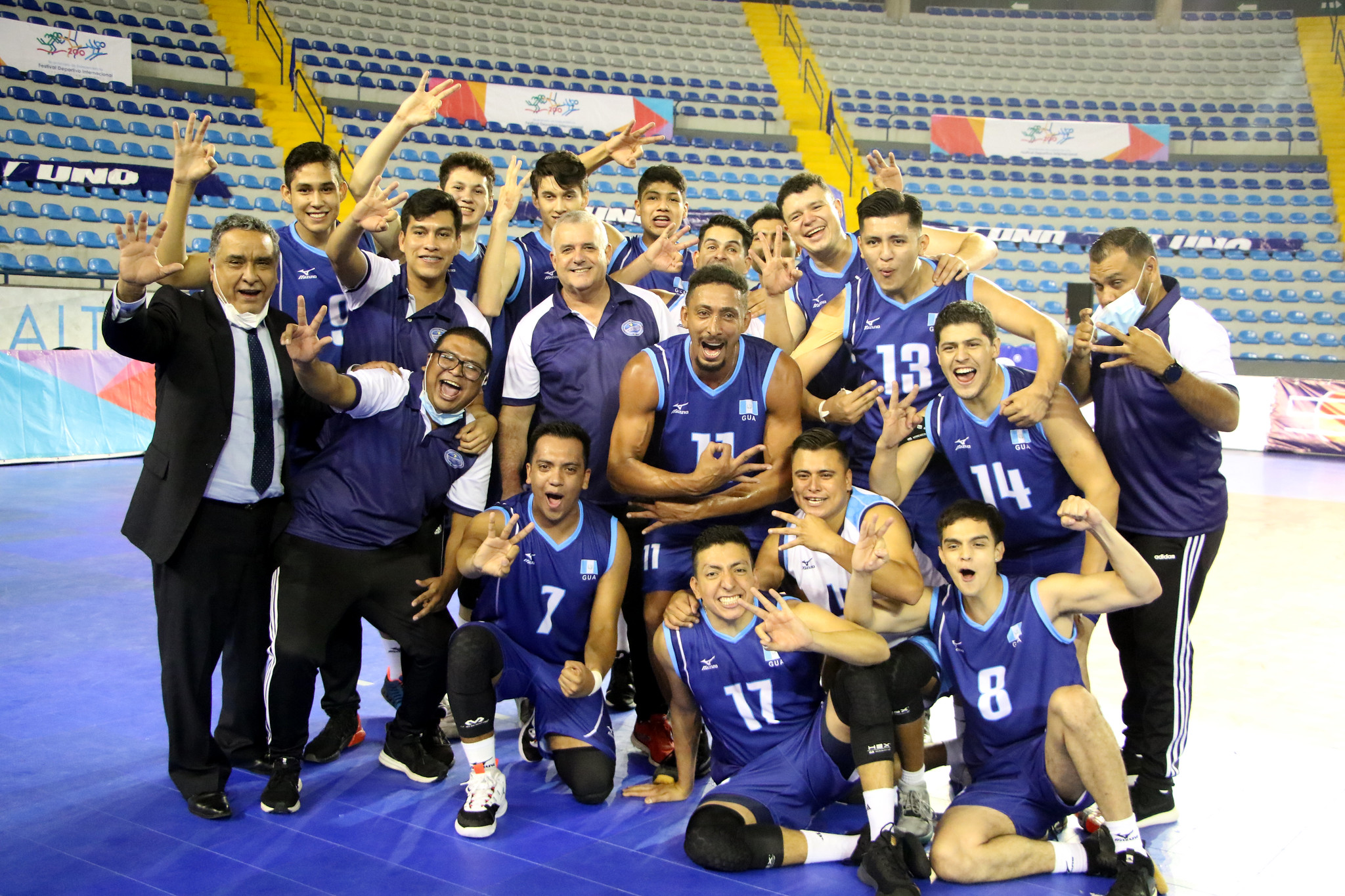 Guatemala tricampeón centroamericano de voleibol