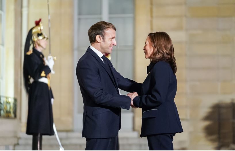 Macron y Harris unen su voz en favor del multilateralismo contra la pandemia