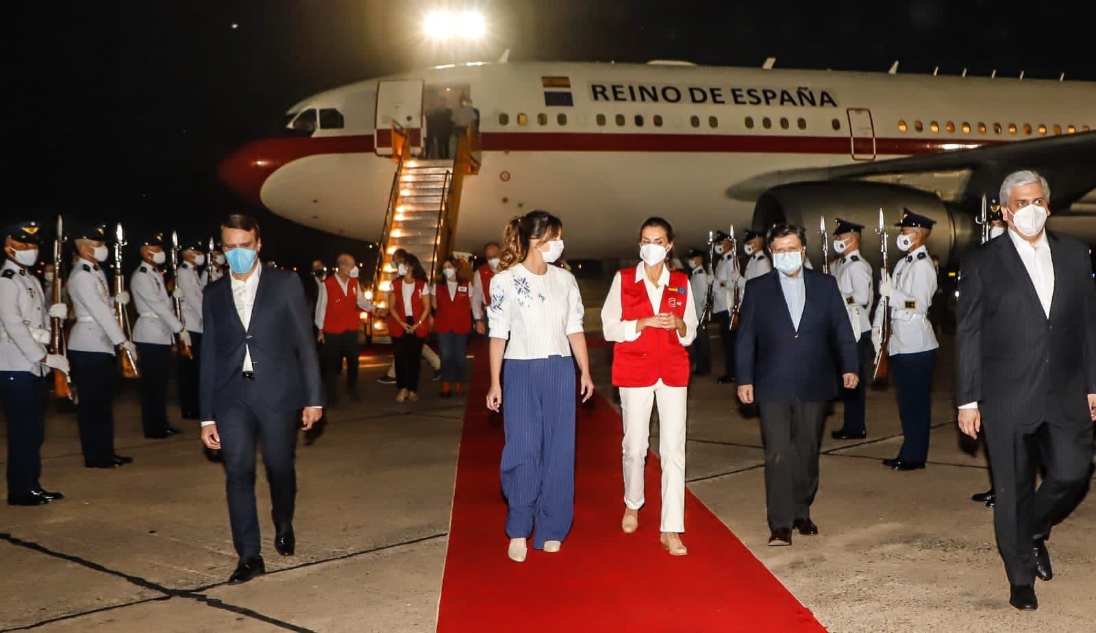 La reina Letizia llega a Paraguay para subrayar importancia de la cooperación