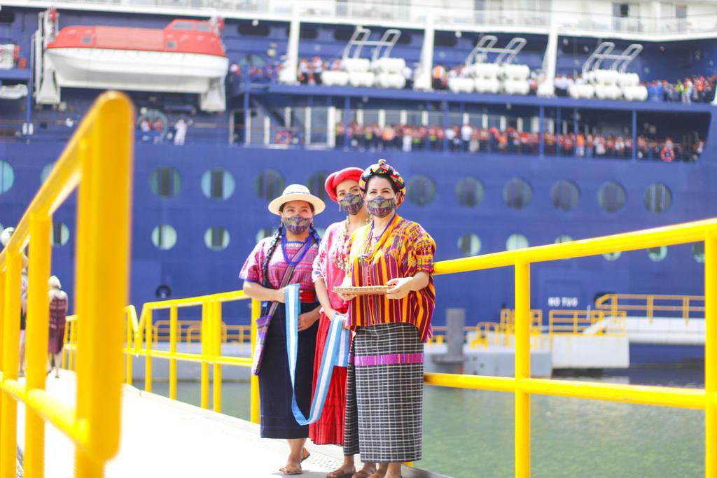 Guatemala espera a más de 55 mil turistas en una nueva temporada de cruceros