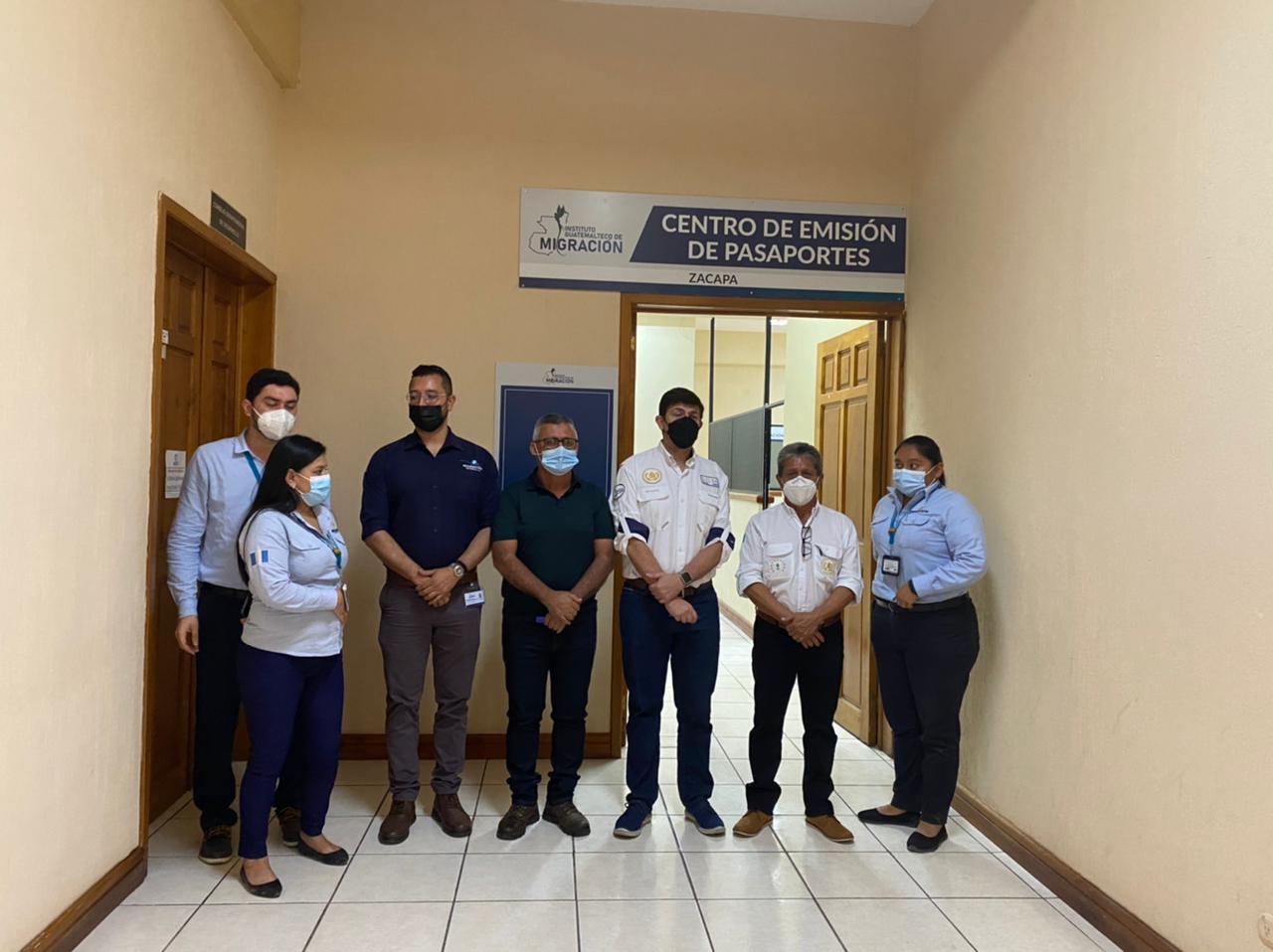 Inauguran Centro de Emisión de Pasaportes en Zacapa