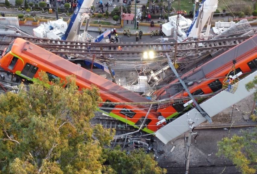 Fiscalía de Ciudad de México acusa a 10 personas por el derrumbe del metro