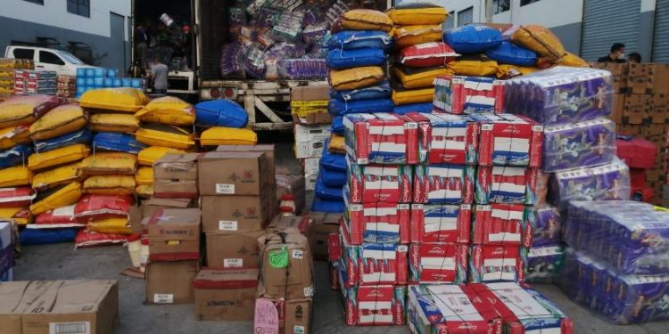 Decomisan mercadería de contrabando valorada en más de un millón de quetzales