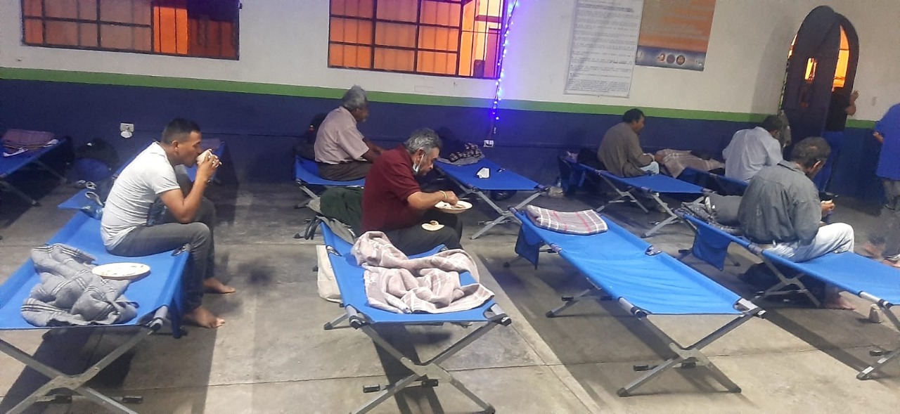 Albergues permanecerán habilitados en Nochebuena y Navidad