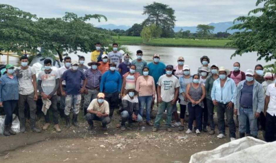 Ministerio de Ambiente continúa trabajos para sanear el río Motagua