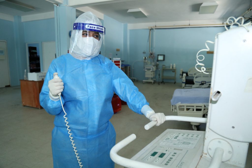 Nuevo equipo del departamento de radiología del Hospital Regional de Occidente. 