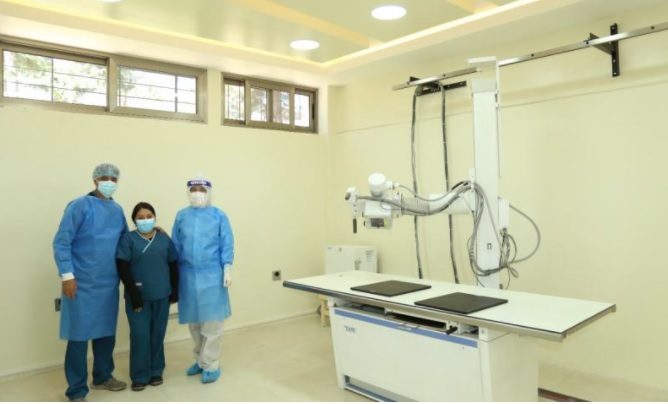 Nuevo equipo de radiología del Hospital Regional de Occidente