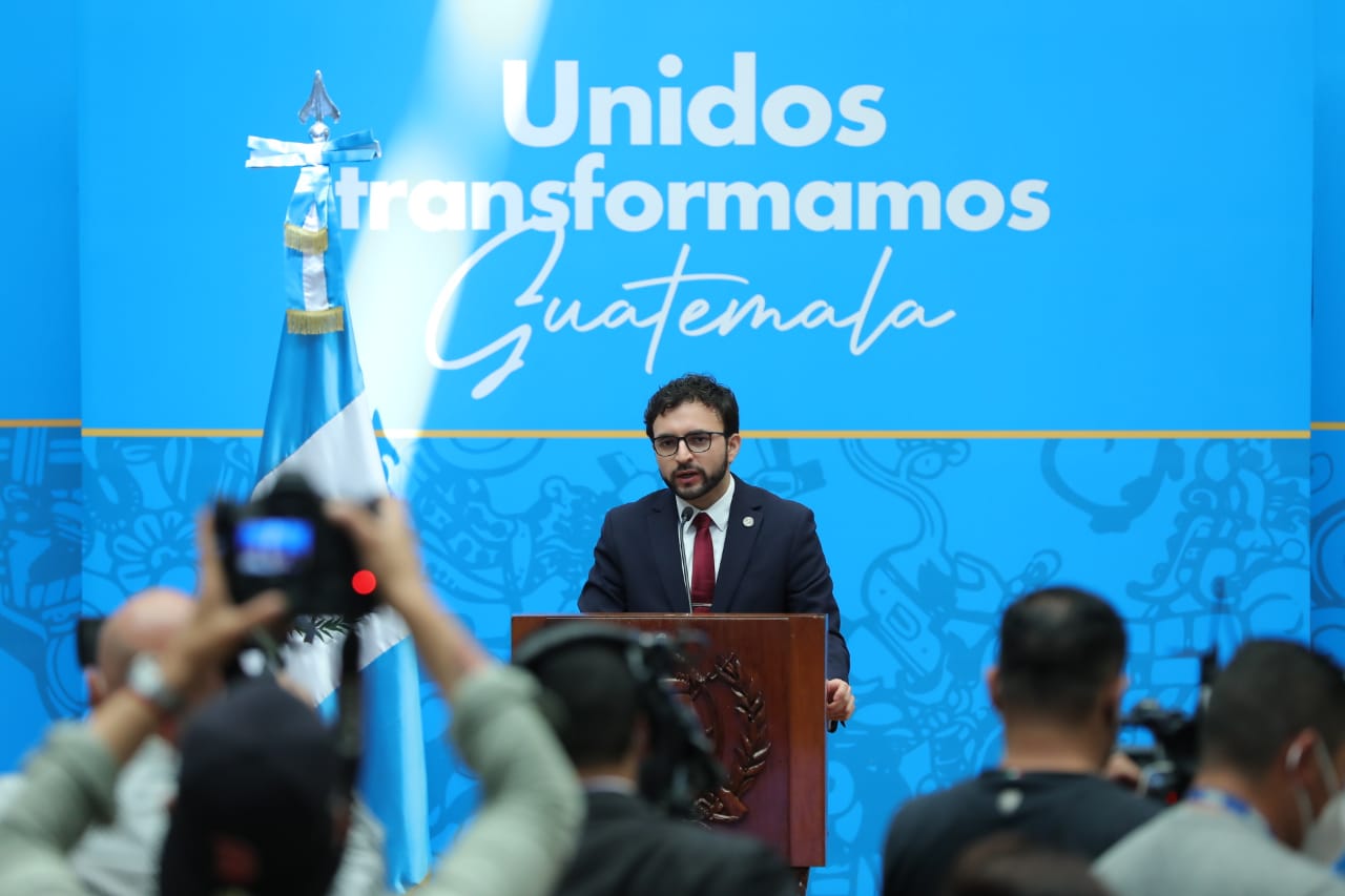 Secretario de Comunicación Social de la Presidencia, Kevin López Oliva.