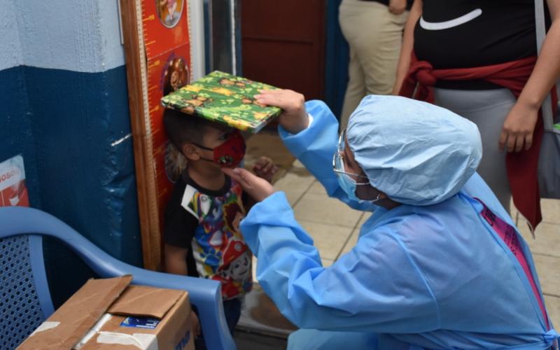 Jalapa reporta baja en casos de desnutrición