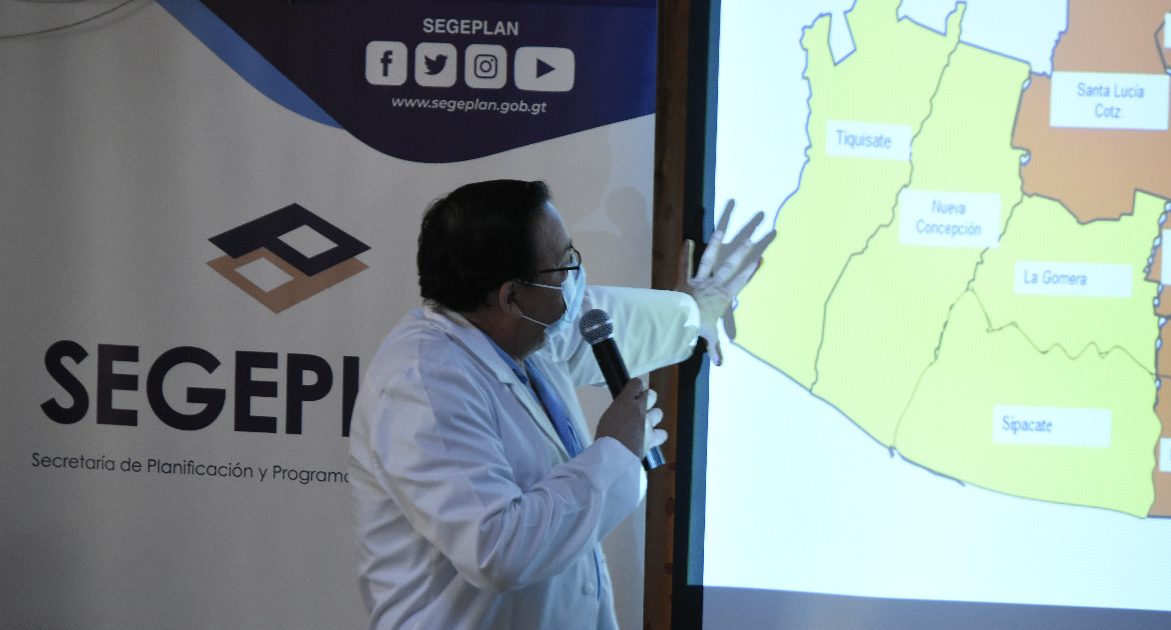 Salud informa sobre el avance en el proceso de vacunación en Escuintla
