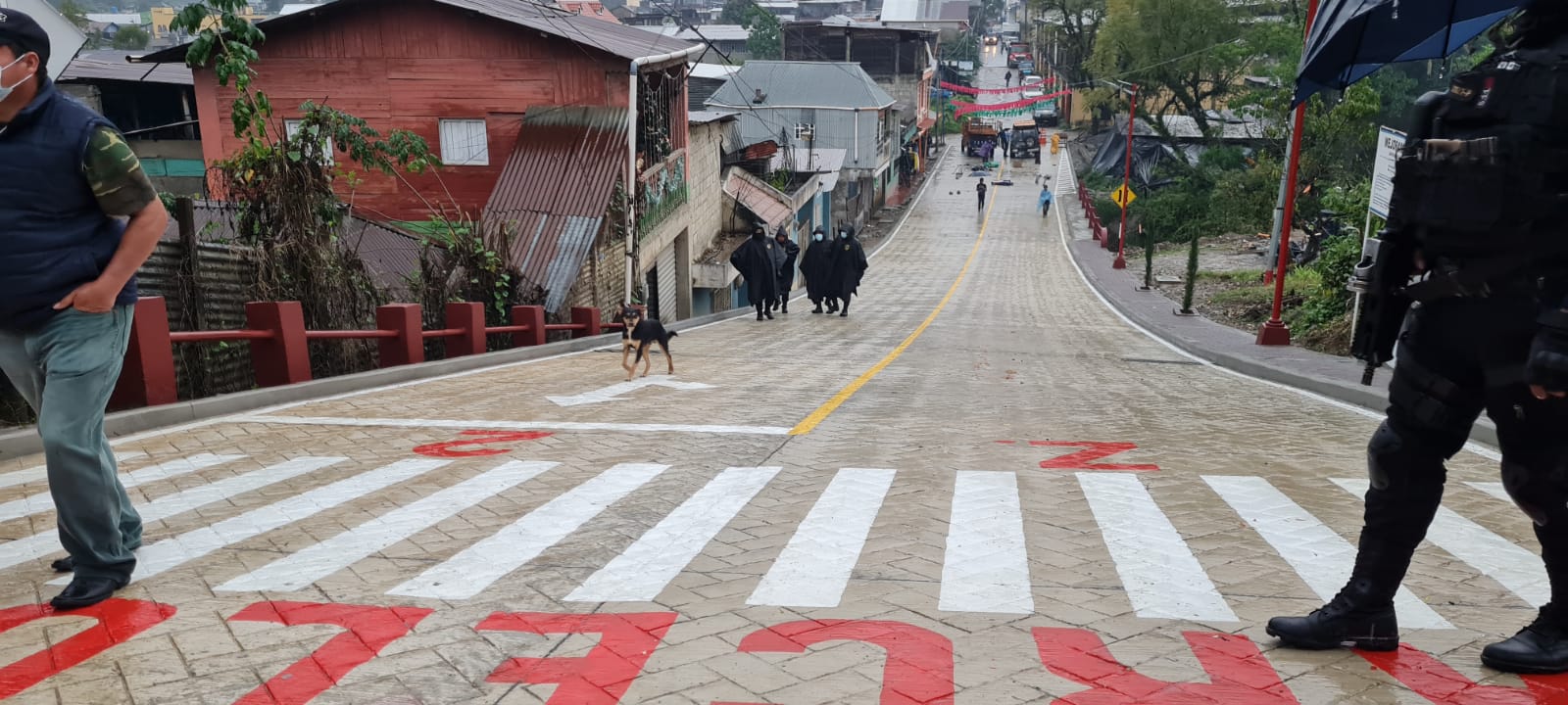Inauguran mejoramiento de vía principal en Barillas, Huehuetenango