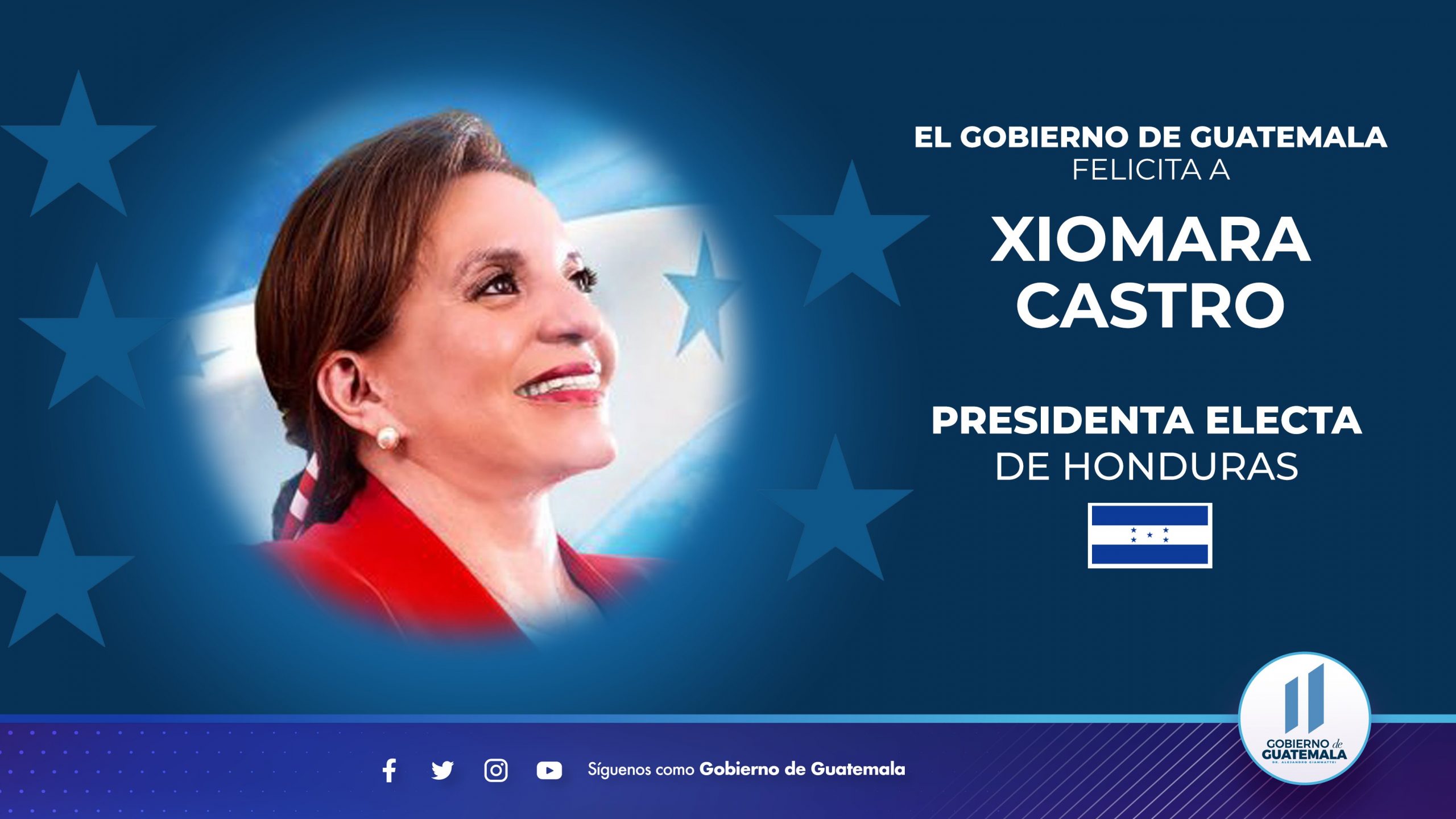 Xiomara Castro, electa presidenta de Honduras