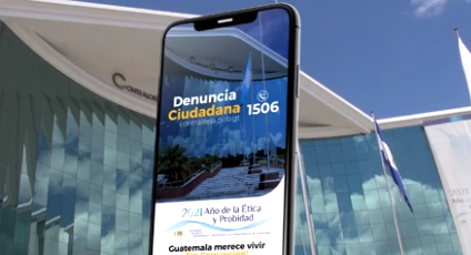 Aplicación móvil de Contraloría General de Cuentas fomenta la cultura de denuncia
