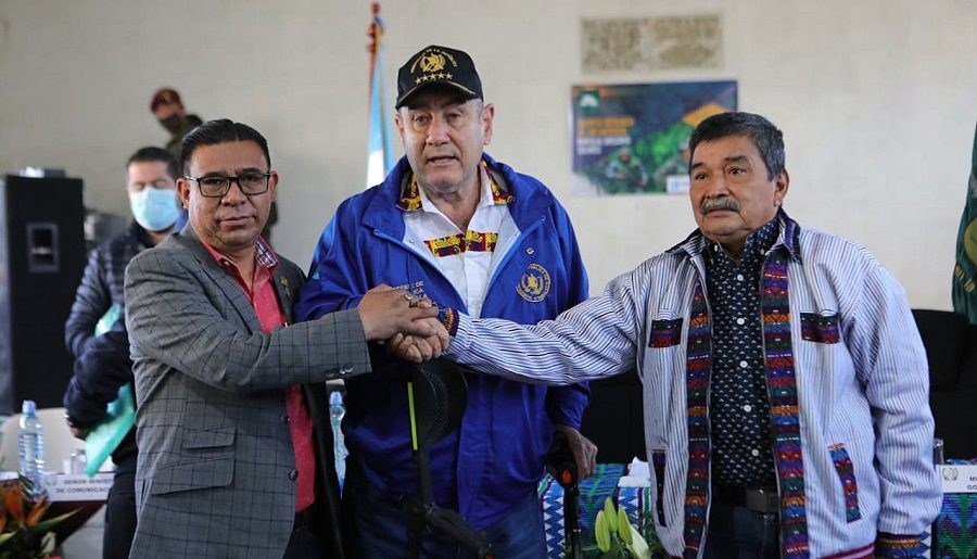Presidente Giammattei: Diálogo es un gran paso para lograr la paz